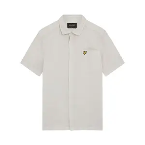 Camicia di lino Lyle & Scott Washed Oxford image-0