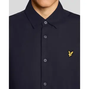 Mixed linen shirt Lyle & Scott image-4
