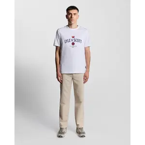 Pantalón chino tapered con cordón ajustable Lyle & Scott image-1