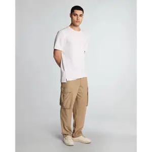 Cotton and linen cargo trousers Lyle & Scott image-1