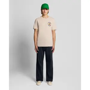 Pantalón Lyle & Scott Enzyme Wash Pleated image-1