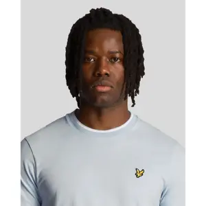 T-shirt med kantbånd Lyle & Scott image-4