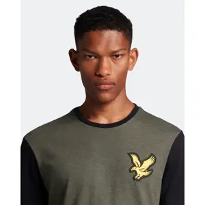 T-Shirt Lyle & Scott Block Marl image-4