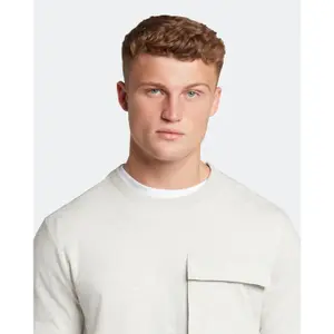T-shirt met lange mouwen Lyle & Scott Pocket image-4