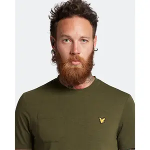 T-shirt com bolso no peito Lyle & Scott image-4