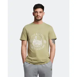 T-Shirt Lyle & Scott Hawick Print image-1