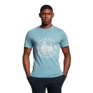 T-Shirt Lyle & Scott Hawick Print image-1