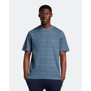 T-shirt i stor størrelse Lyle & Scott Breton Stripe image-1