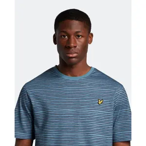 T-shirt i stor størrelse Lyle & Scott Breton Stripe image-4