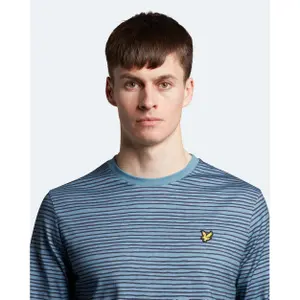 Hosszú ujjú bretoncsíkos póló Lyle & Scott image-2