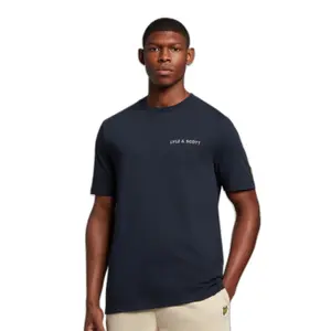 T-Shirt Lyle & Scott Flocked Logo image-1