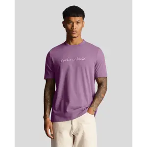 T-shirt Lyle & Scott Script image-1