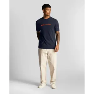 T-shirt Lyle & Scott Script image-1