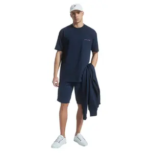 Hímzett laza póló Lyle & Scott image-1