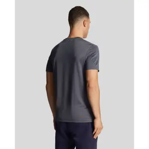T-shirt com logo no ombro Lyle & Scott image-3