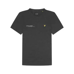 Uni T-Shirt mit passendem Druck Lyle & Scott image-0