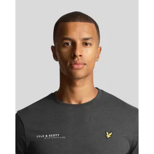 Uni T-Shirt mit passendem Druck Lyle & Scott image-4