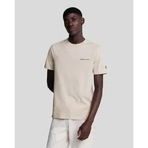 T-shirt bordada Lyle & Scott image-1