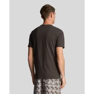 Blumenmuster T-Shirt mit Tasche Lyle & Scott image-3