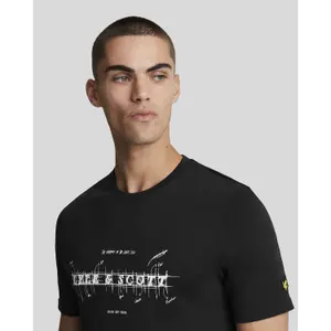 T-Shirt Lyle & Scott Anatomy Of Type Graphic image-4