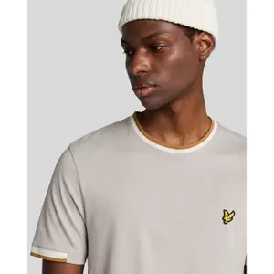 Halb-Liserie T-Shirt Lyle & Scott image-4