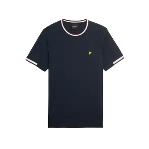 T-Shirt mit halber Zierkante Lyle & Scott image-0