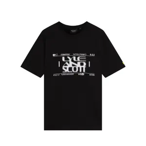 T-Shirt Lyle & Scott Formation Blur Graphic image-0