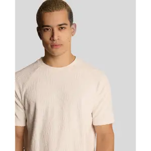 T-shirt de tela de rizo emblema Lyle & Scott image-4
