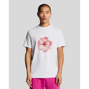 T-Shirt Lyle & Scott Motion Floral Graphic image-1