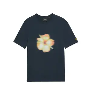 T-Shirt Lyle & Scott Motion Floral Graphic image-0