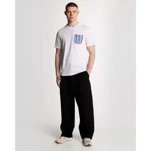 Gestreiftes T-Shirt mit Tasche Lyle & Scott image-2