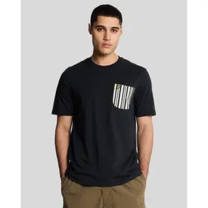 Gestreiftes T-Shirt mit Tasche Lyle & Scott image-1