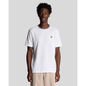 T-Shirt mit kontrastierendem Kragen Lyle & Scott image-1