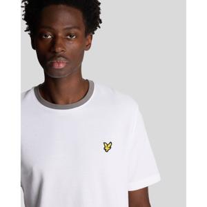 T-Shirt mit kontrastierendem Kragen Lyle & Scott image-4