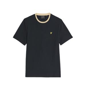 T-Shirt mit kontrastierendem Kragen Lyle & Scott