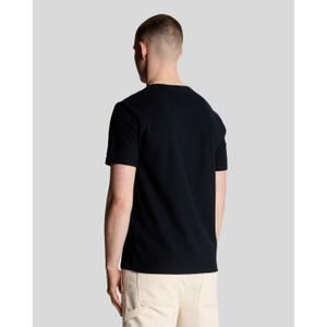 T-Shirt mit kontrastierendem Kragen Lyle & Scott image-3