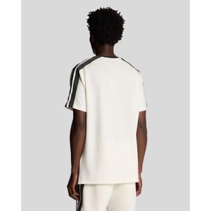 T-Shirt mit kontrastierenden Streifen Lyle & Scott image-3