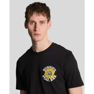 T-Shirt Lyle & Scott Sunnies Pool Bar image-4