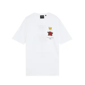 T-Shirt Lyle & Scott Rose et Couronne image-0