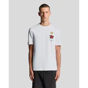 T-Shirt Lyle & Scott Rose et Couronne image-1