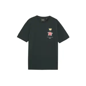T-Shirt Lyle & Scott Rose et Couronne image-0
