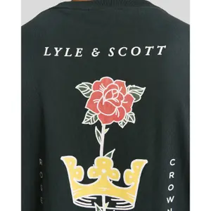 T-Shirt Lyle & Scott Rose et Couronne image-5
