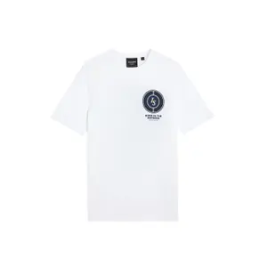 T-Shirt Lyle & Scott Born In The Borders image-0