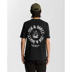 Camiseta gráfica Lyle & Scott Ship Insignia image-4