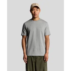 T-Shirt mit Logo aus Mesh Lyle & Scott image-1