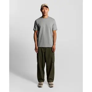 T-Shirt mit Logo aus Mesh Lyle & Scott image-2