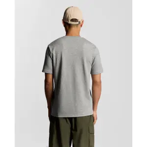 T-Shirt mit Logo aus Mesh Lyle & Scott image-3
