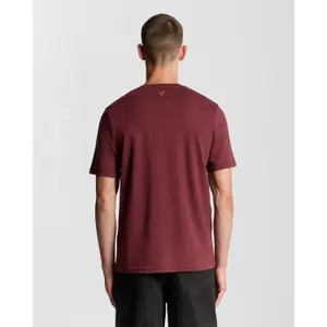 T-Shirt mit Logo aus Mesh Lyle & Scott image-3