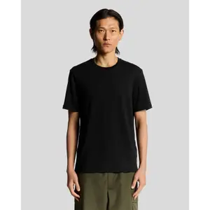 T-Shirt mit Logo aus Mesh Lyle & Scott image-1