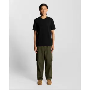 T-Shirt mit Logo aus Mesh Lyle & Scott image-2